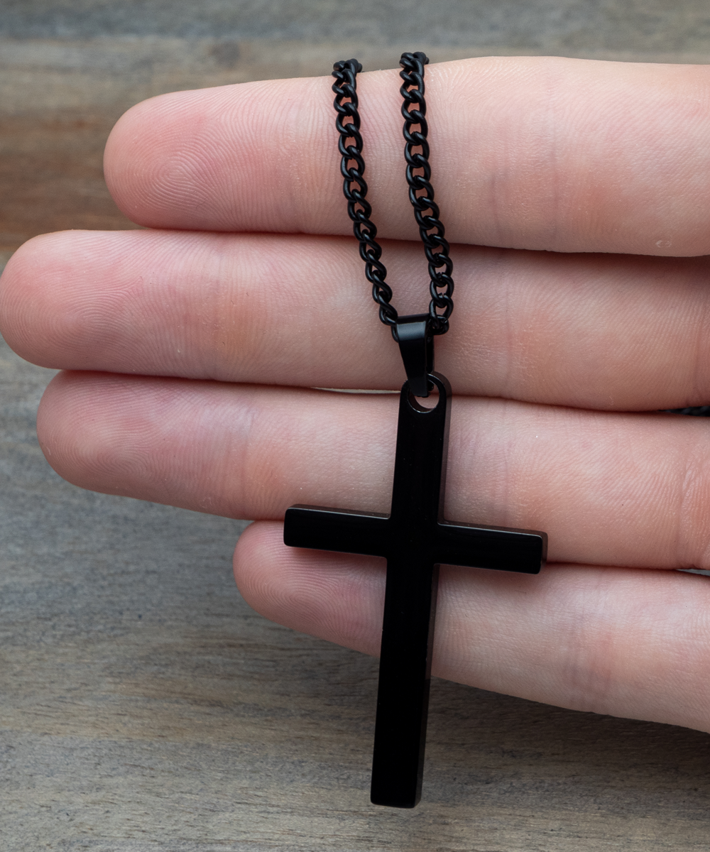 Cross Necklace, Gift From Parents To Son