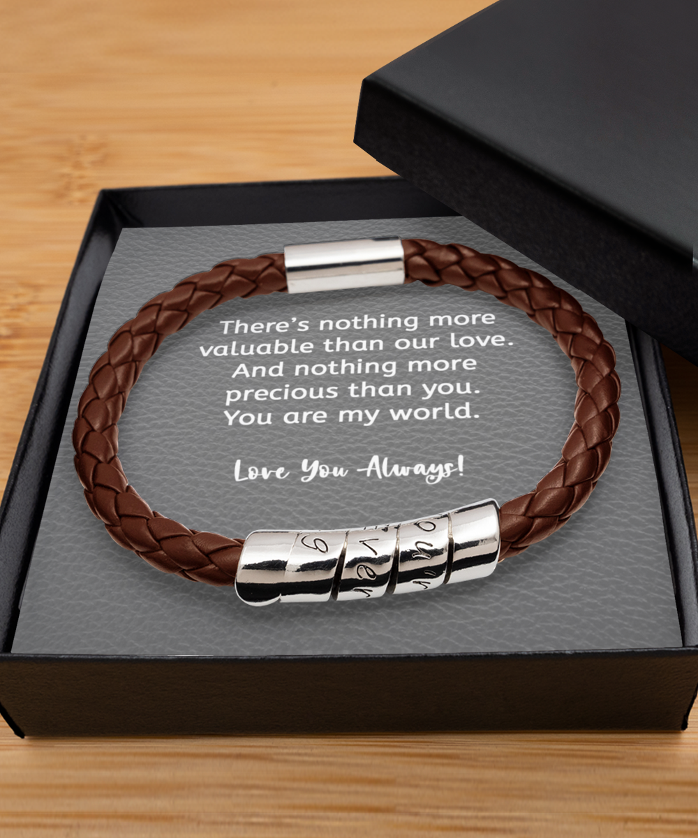 Men’s Bracelet Gift for Husband or Boyfriend