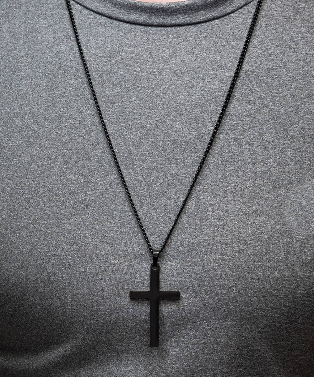 Cross Necklace, Gift From Parents To Son